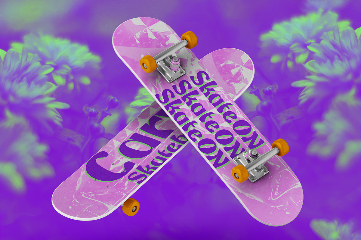 Lastone - Psychedelic Font, a Sans Serif Font by Drizy (Photo 6 of 10)