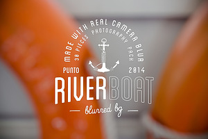 60%off RiverBoat blurred backgrounds