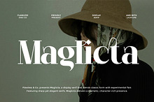 Maglicta - Display Serif Font