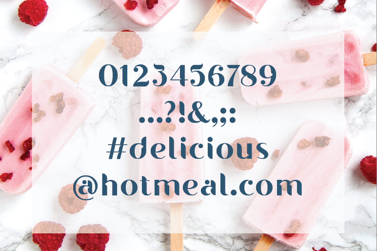 Gelato Soft font preview 7