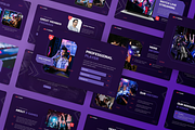E-Games - Esports Gaming Powerpoint, a Presentation Template by SquidPixey (Thumbnail 7 of 7)