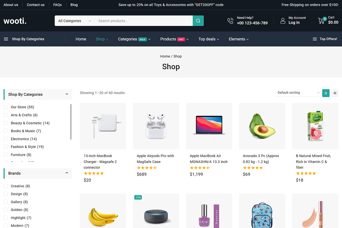 Ultimate Multipurpose WordPress, a WordPress Template by Design Spade (Photo 2 of 11)