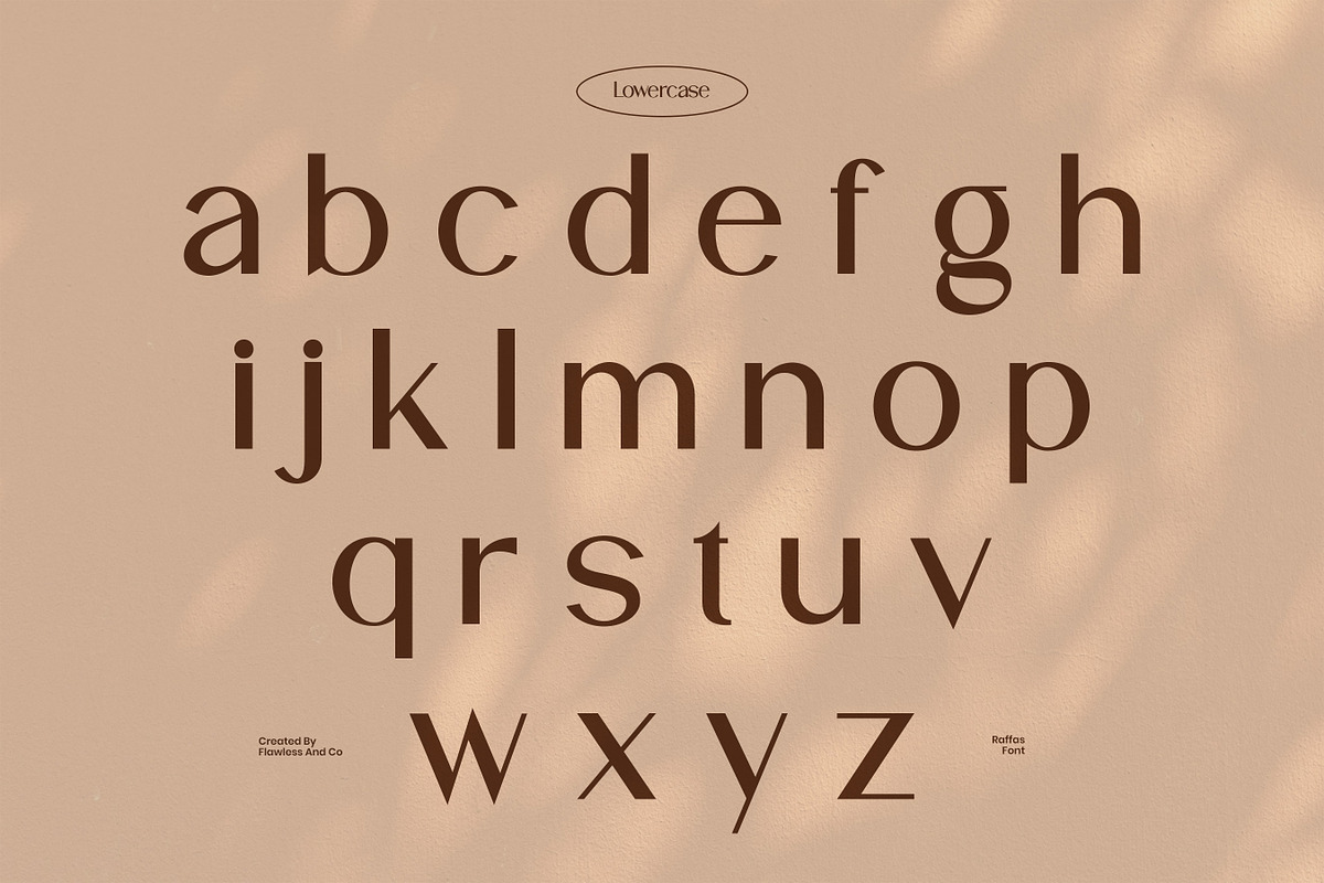 Raffas, a Sans Serif Font by Flawless And Co (Photo 9 of 10)