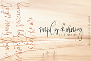 Lasiera Script Font | Blog style, a Script Font by Inky Jar Design Studio (Thumbnail 7 of 16)
