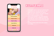 Pastel Link in Bio Template, a Landing Page Template by SunshineStudioBoutique (Thumbnail 3 of 9)