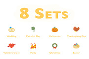 432 Holidays Icons, an Emoji Icon by Creative Perspective (Thumbnail 3 of 4)