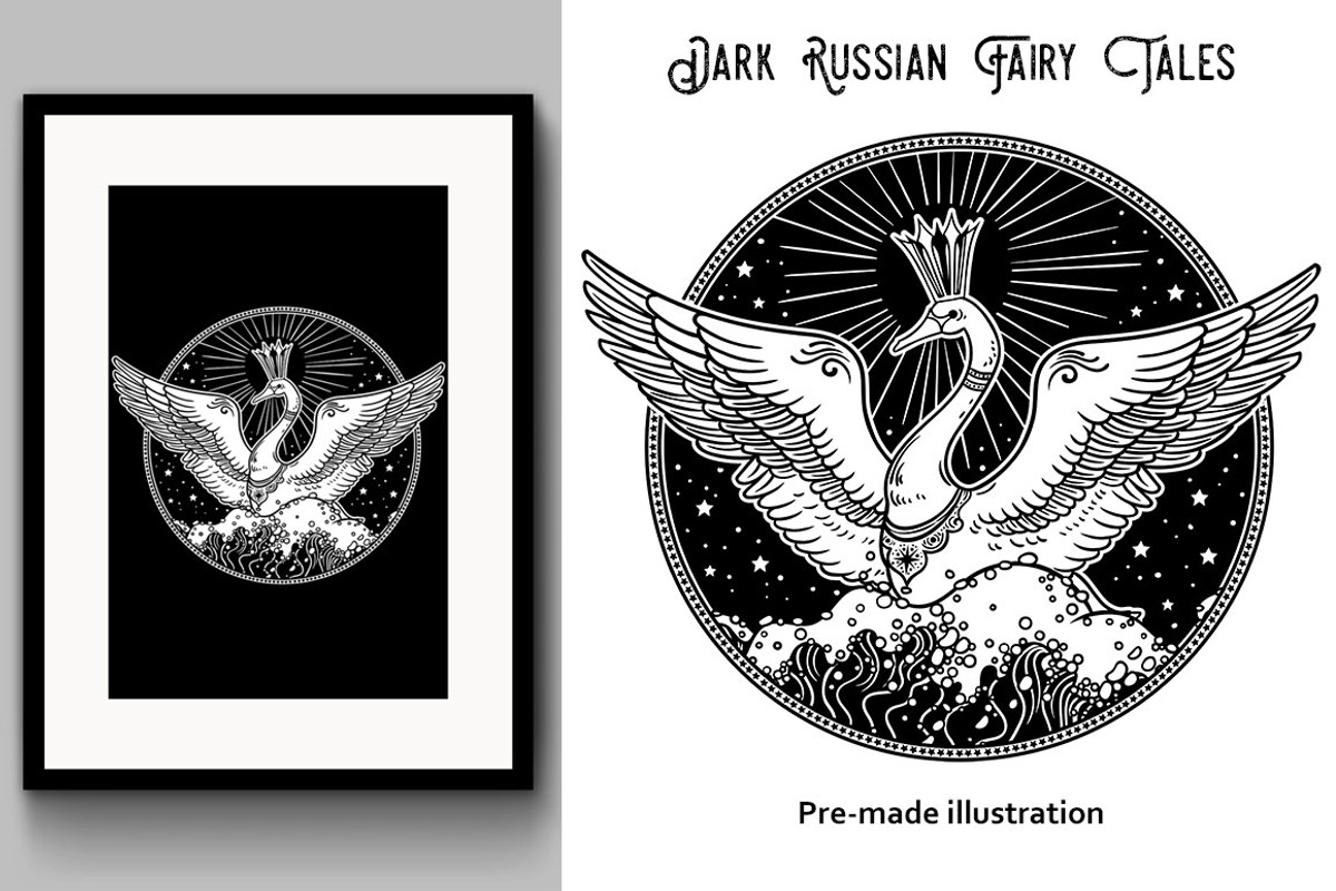 Dark Russian Fairy Tales, an Object Graphic by Anastasia (Photo 14 of 20)
