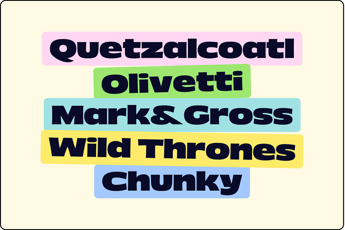 Uncmmn Genio - Display Sans Serif, a Sans Serif Font by Kotivoro (Photo 9 of 15)