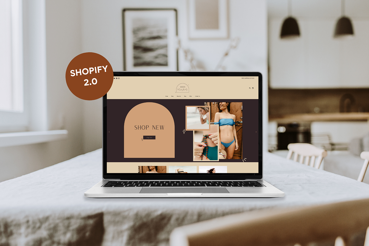 Shopify Theme | Moon Blinked, a Templates & Theme by Easy Website Themes (Photo 2 of 8)