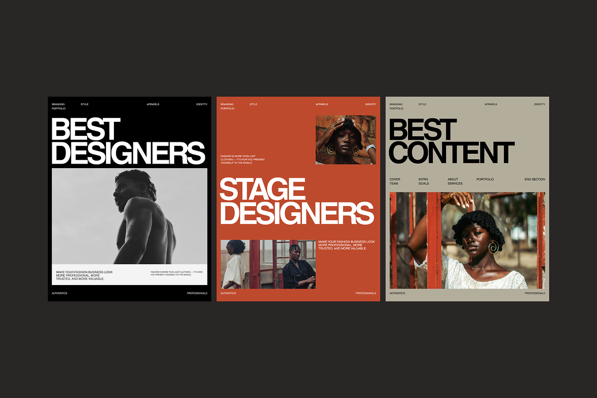 Brand Portfolio Social Media Bundles, a Social Media Template by Creatorism (Photo 3 of 8)