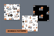 Cute Trucks, a Transportation Illustration by Barkova Nadya (Thumbnail 2 of 7)