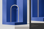 5 Podium with Transparent Background, a Background Graphic by faustudio (Thumbnail 3 of 7)