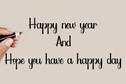 Simple Calligraphy, a Handwritten Font by InermediaSTUDIO (Thumbnail 2 of 7)