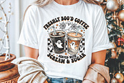 Freshly Boo’d Coffee Halloween Fall, an Illustration by Libby Wishes (Thumbnail 3 of 5)