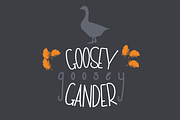 Skinny Goose Font, a Sans Serif Font by Dancing with Ink (Thumbnail 5 of 19)