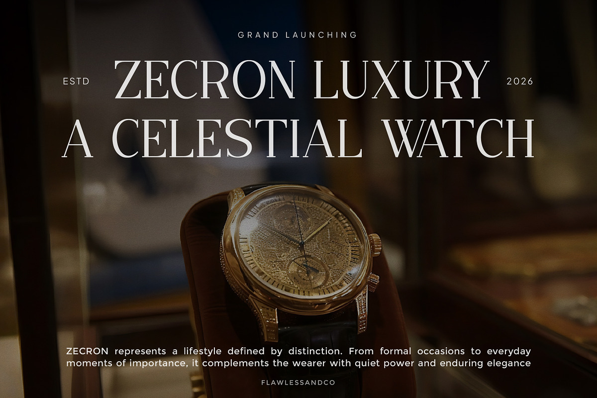 Sefiely - Modern Serif Font, a Serif Font by Flawless And Co (Photo 3 of 10)