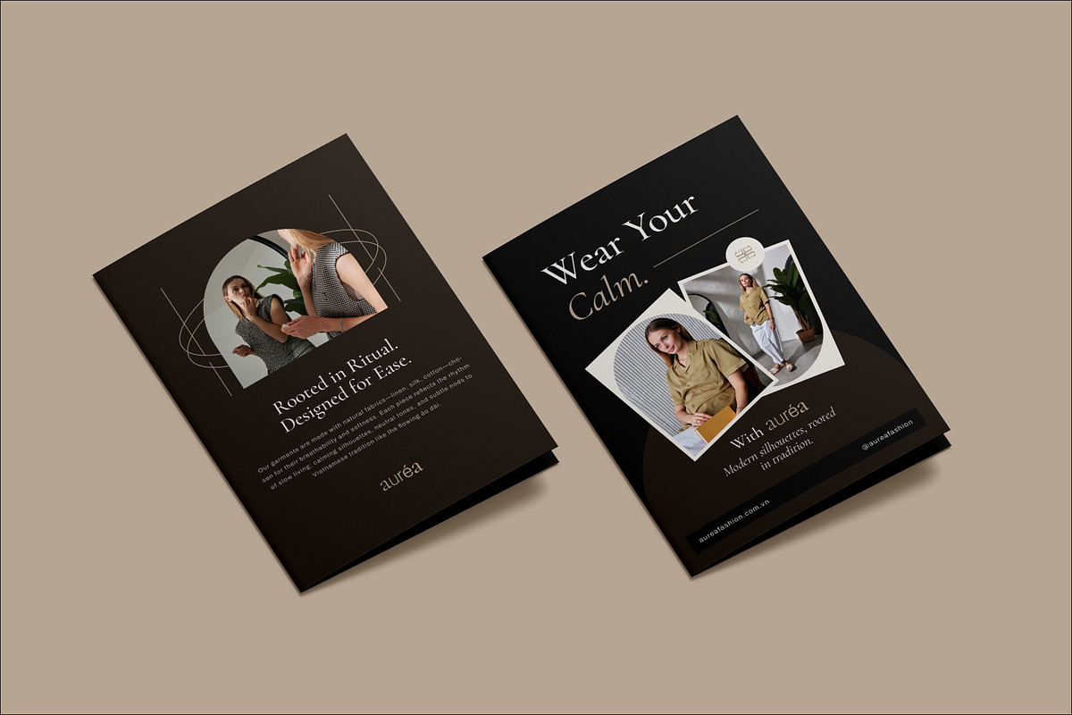 Aurea - Bifold Brochure, a Brochure Template by Fannan Studio (Photo 2 of 3)