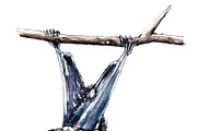 Vampire bats, watercolor/ink/vector, an Animal Illustration by Watercolor_Vector Graphic (Thumbnail 4 of 22)