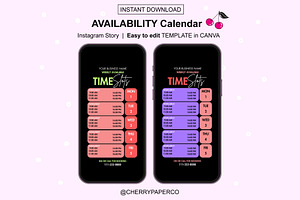 Instagram Story Canva Template