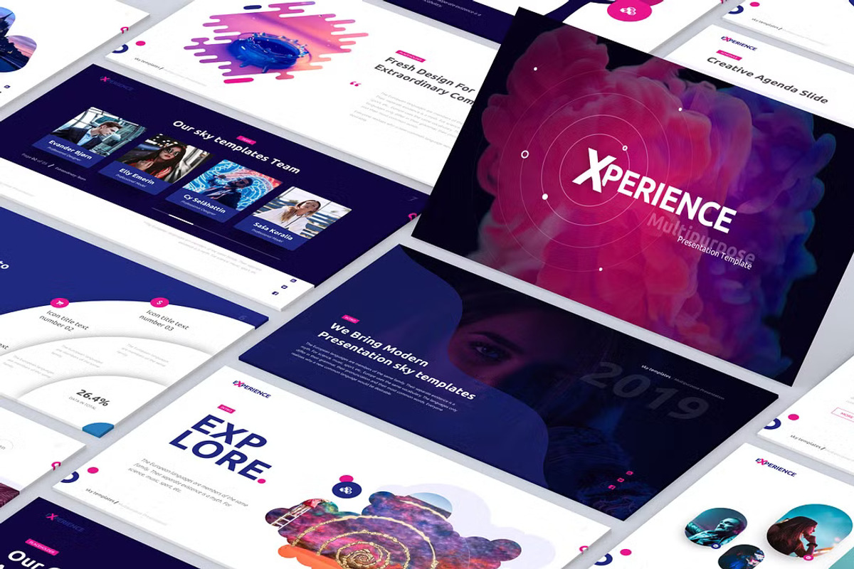 Xperience Powerpoint Template, a Presentation Template by GearShift (Photo 1 of 4)