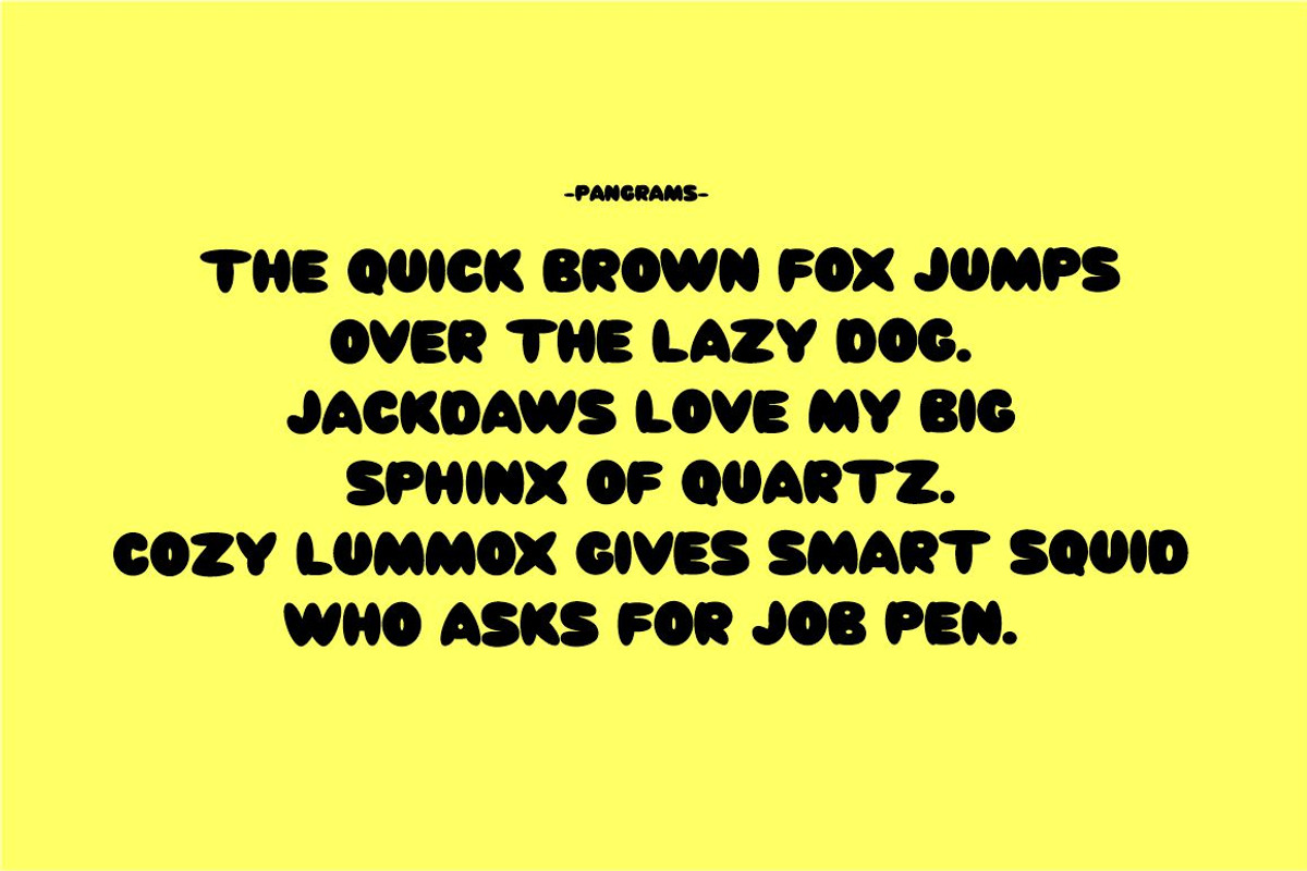 Hunni Buba Handwritten Font, a Handwritten Font by JNJ Studio (Photo 8 of 10)