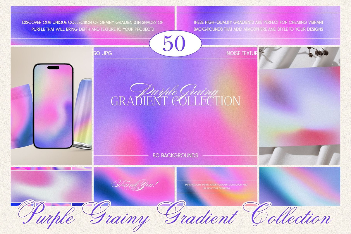 Whimsical Gradient Background BUNDLE, a Background Graphic by Anzhelika (Photo 3 of 7)