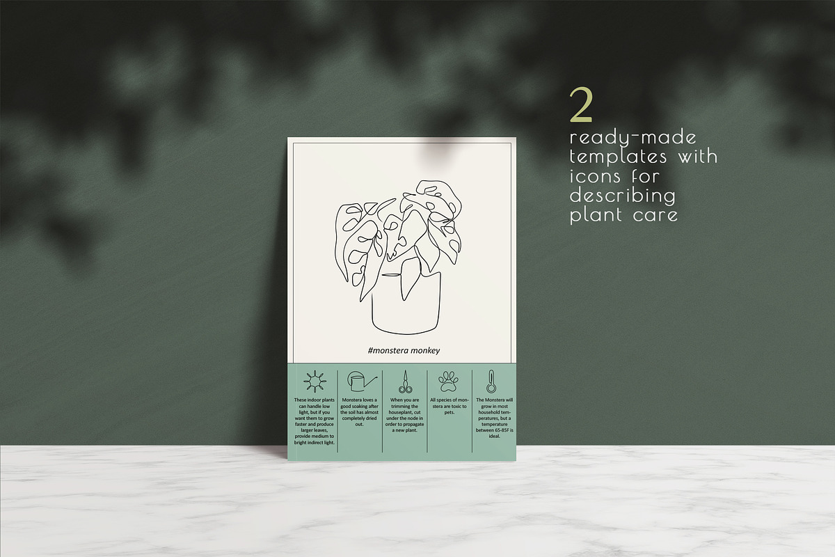 Home Plant Lover, a Decorative Illustration by Anna.Klets (Photo 7 of 11)