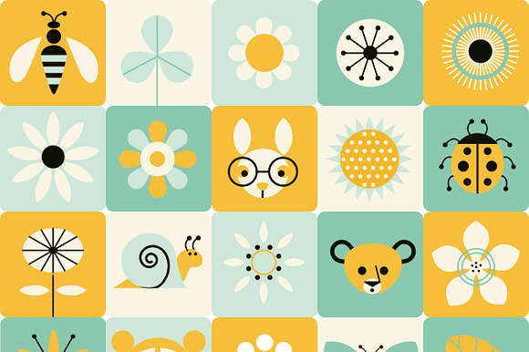 Spring Icon Vectors