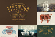 The Complete Rustic Fonts Collection, a Sans Serif Font by Komet & Flicker (Thumbnail 4 of 18)