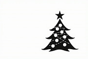 Cozy Holiday Tree Silhouette Designs, an Illustration by Gaye Art (Thumbnail 9 of 21)