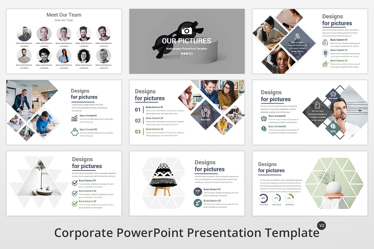 Corporate PowerPoint Template, a Presentation Template by GraphicStan (Photo 13 of 31)
