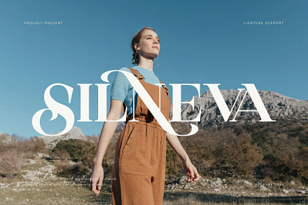 Silneva – Elegant Display Serif Font