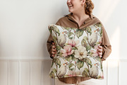 MAGNOLIA POEME Seamless Pattern, a Pattern Graphic by AYAKA Studio Co. (Thumbnail 11 of 11)