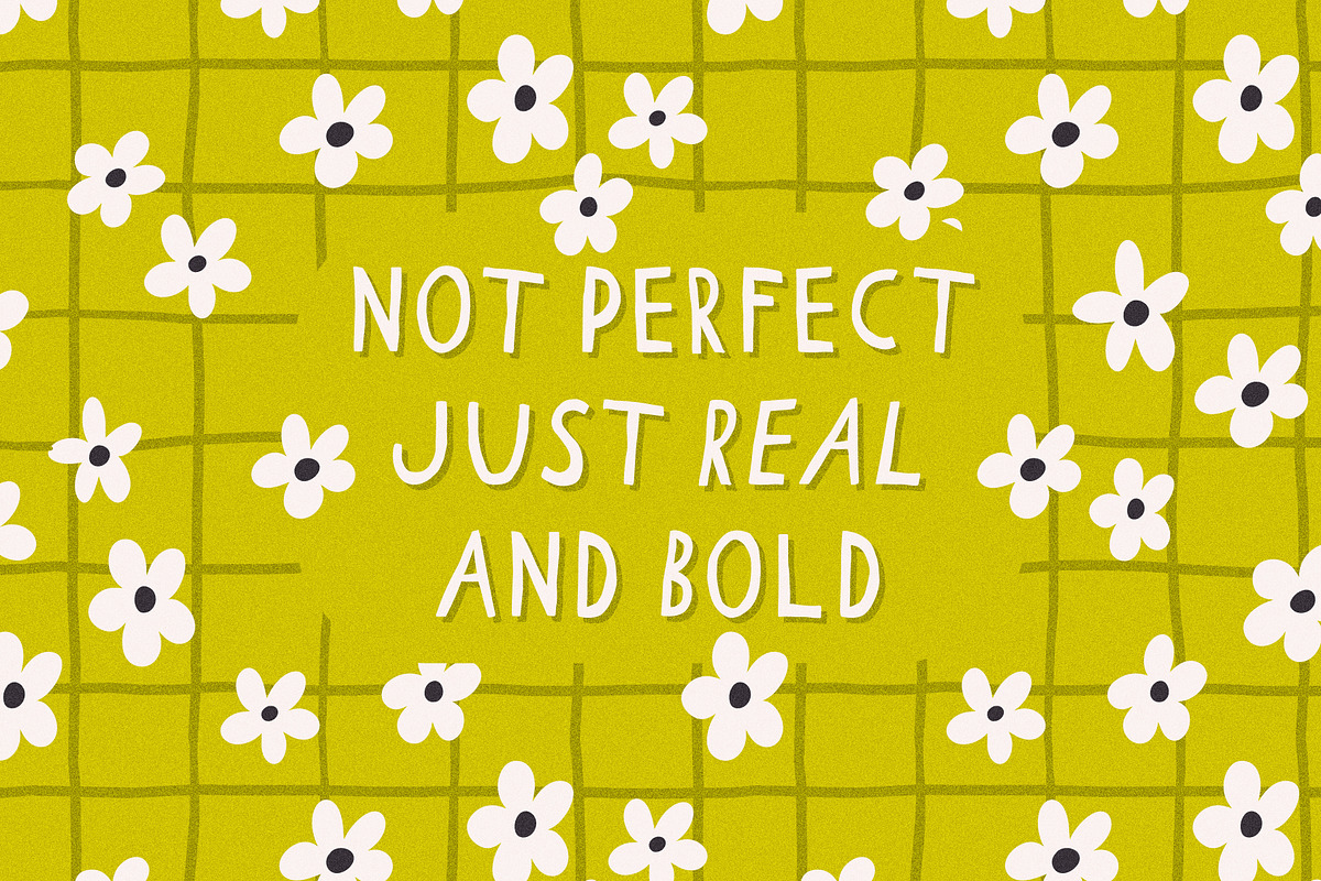 Crooked Lines Club Font, a Handwritten Font by AnnArt (Photo 10 of 12)