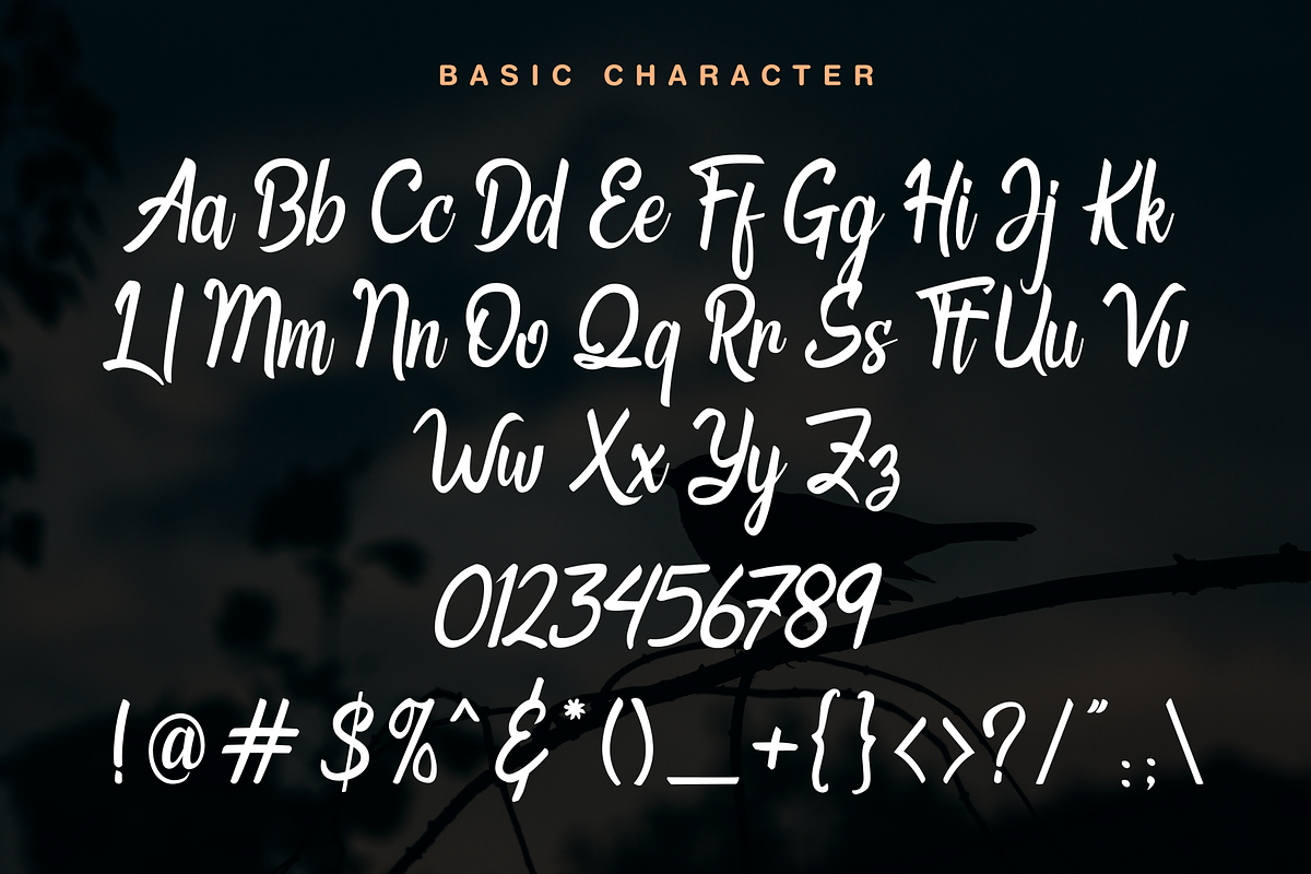 Engleheart, a Script Font by Majelis Art (Photo 8 of 9)