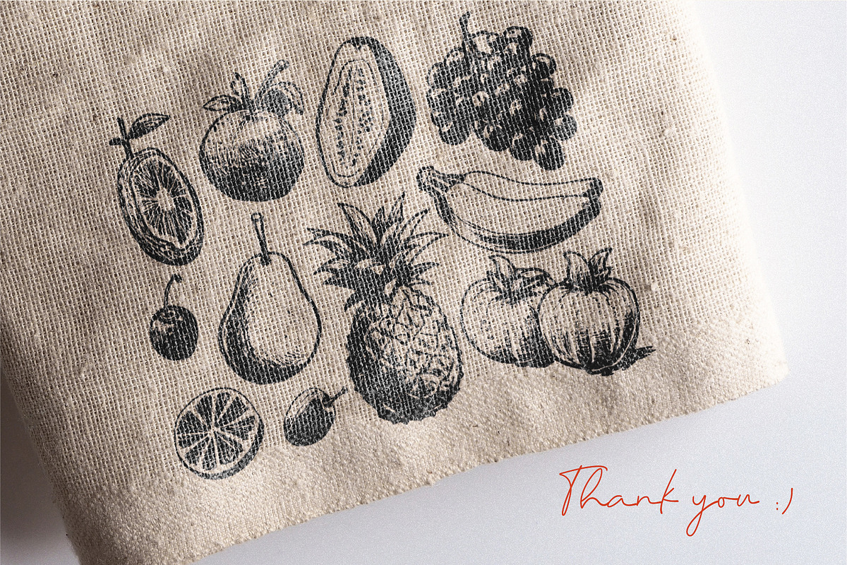 275+ Fruits & Berries Illustrations, a Food Illustration by La Petite Line Art (Photo 11 of 11)