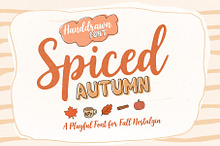 Spiced Autumn Playfull Dual Font