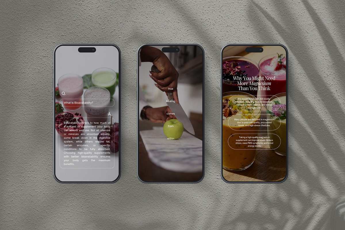 Supplements and Vitamins Templates, a Social Media Template by Terraa Studio Design (Photo 7 of 8)