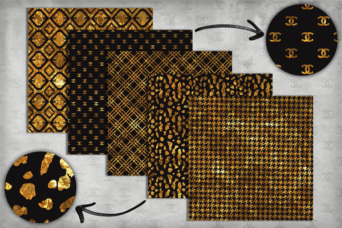 Fashion Blk and Gold Pack preview 3