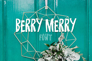 Berry Merry Font, a Font by Creativeqube Design (Thumbnail 2 of 4)
