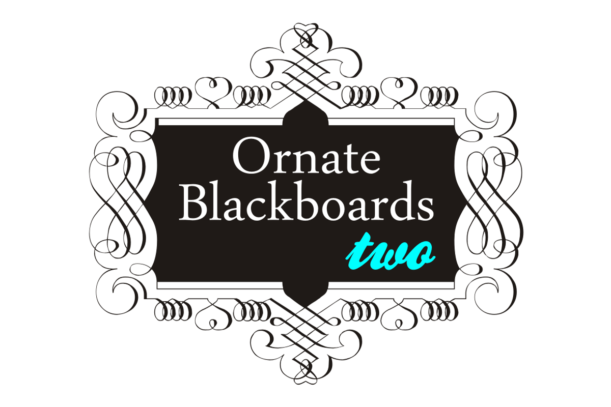 Ornate Blackboards Pack preview 4