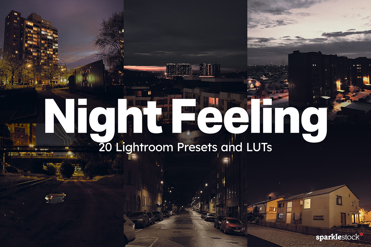 20 Night Feeling Lightroom Presets, a Preset Add-On by SparkleStock (Photo 1 of 12)