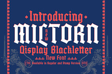Miltorn - Display Blacklatter