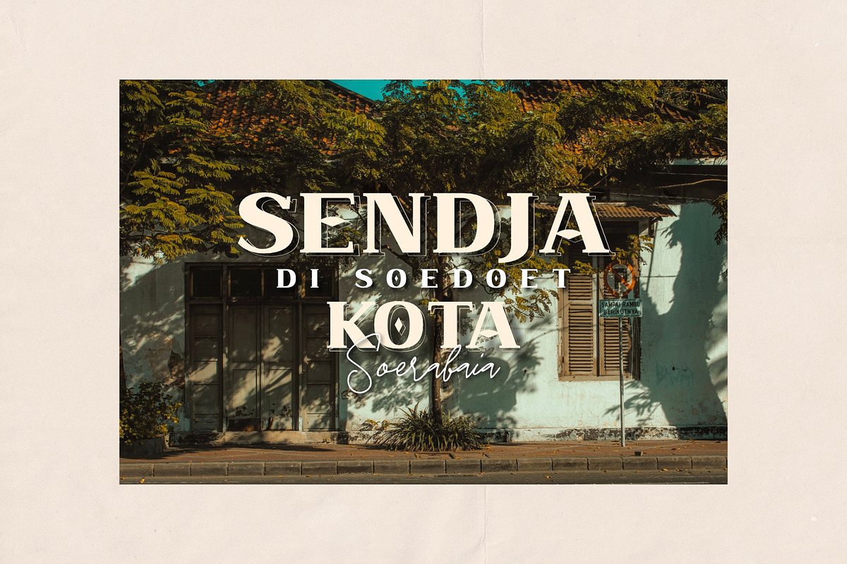 Djaman Doeloe - Old Type, a Serif Font by ikiiko (Photo 5 of 7)