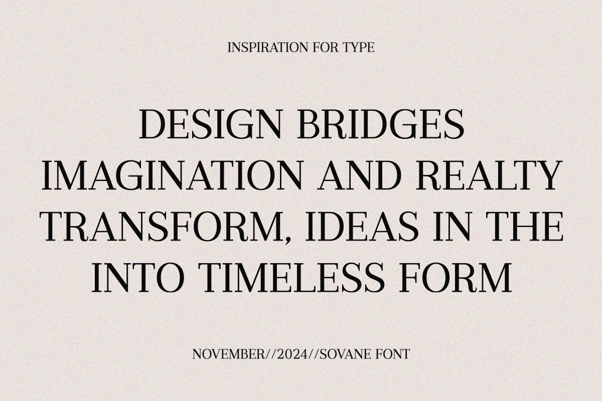 ET Sovane - Modern Serif Elegance, a Serif Font by Eternity Studio (Photo 5 of 10)