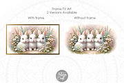 Easter bunny Frame TV art, a Background Graphic by Artisan Craft (Thumbnail 2 of 4)