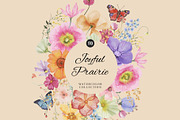 Joyful Prairie wildflowers, an Illustration by SunnyAfternoons (Thumbnail 14 of 14)