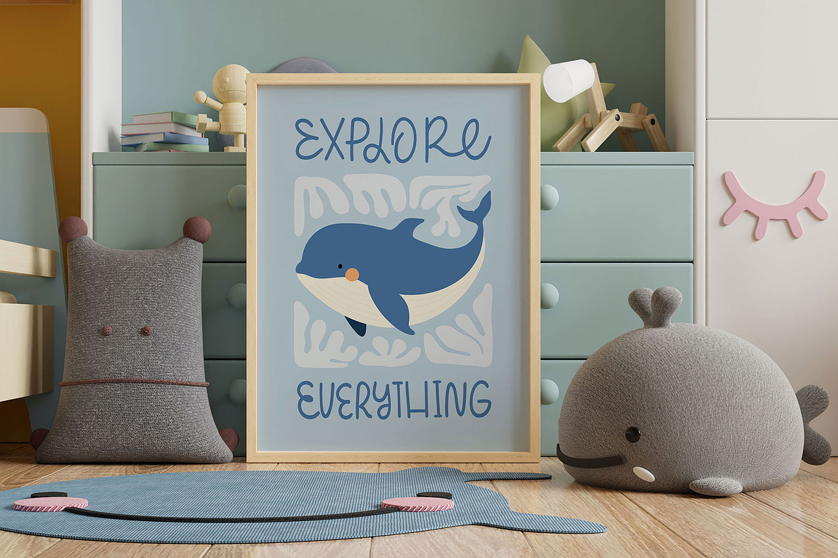 Nursery Room | Wall Art Collection, an Object Graphic by Leleka.Store (Photo 4 of 21)