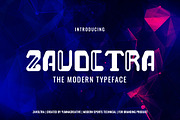 Zavoltra - Modern Font, a Sans Serif Font by Dhabee (Thumbnail 1 of 8)
