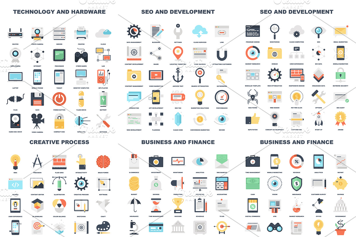 Simplistic Flat Web icons., an Outline Icon by Maxim_Basinski (Photo 2 of 4)